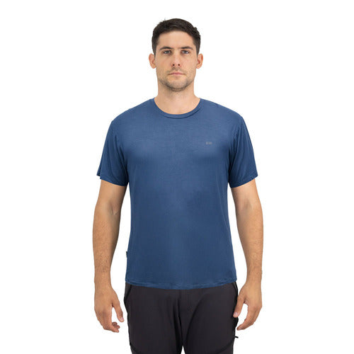 Polera HW Bamboo Navy Blue