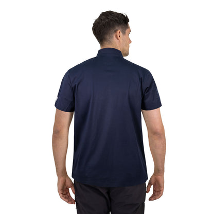 Polera HW Windsor Manga Corta Azul