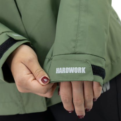 Parka Desmontable HW Reno 3 en 1 Mujer Verde Oliva