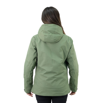 Parka Desmontable HW Reno 3 en 1 Mujer Verde Oliva