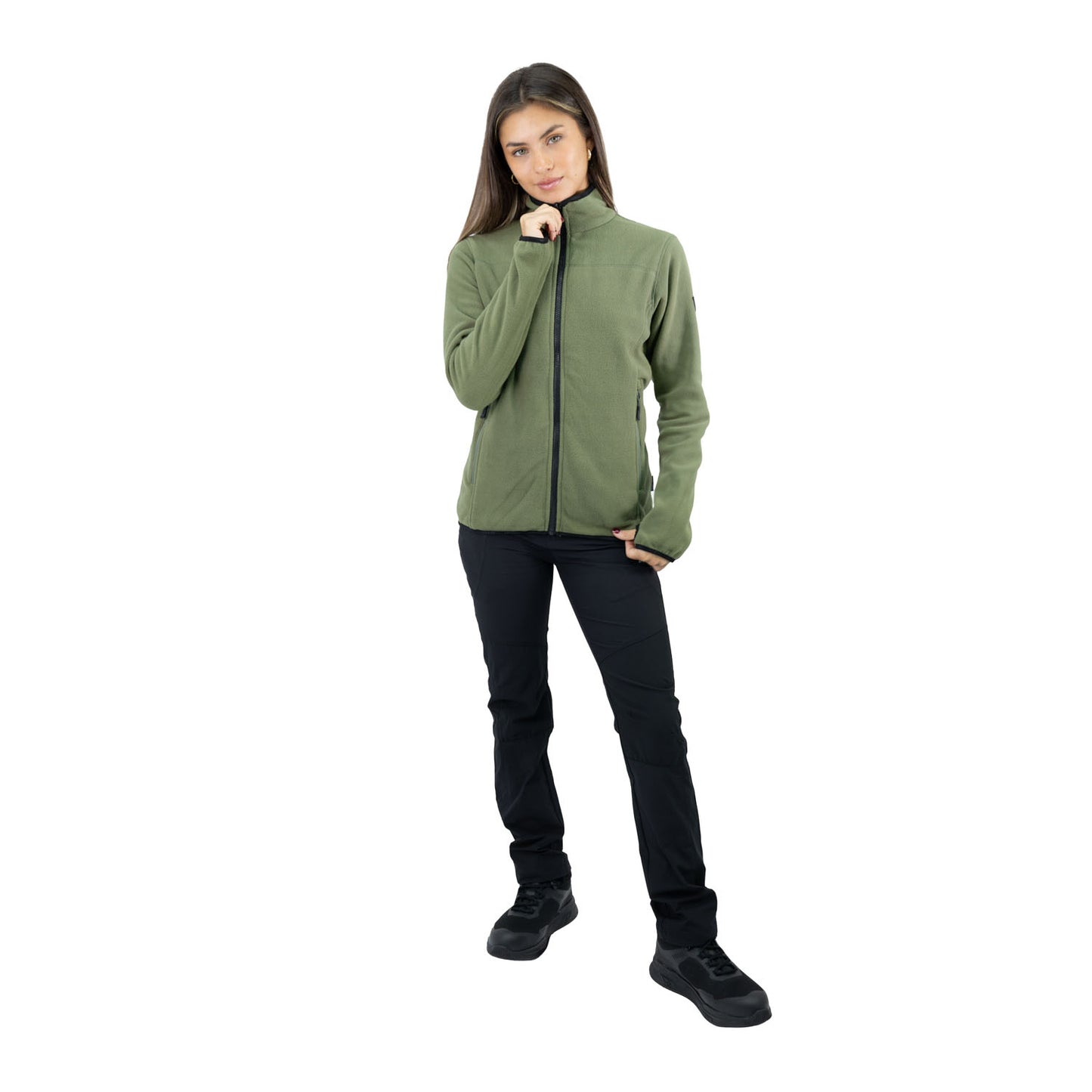 Parka Desmontable HW Reno 3 en 1 Mujer Verde Oliva