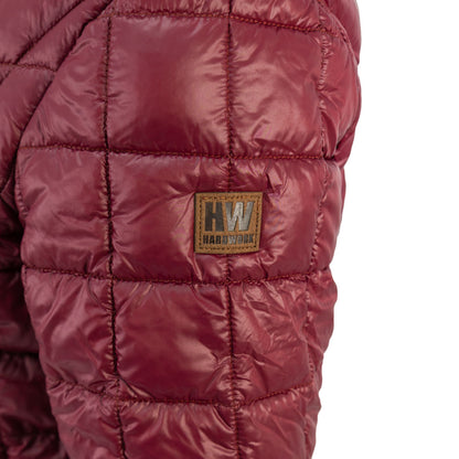 Parka Insulada HW Traveler Mujer Cabernet